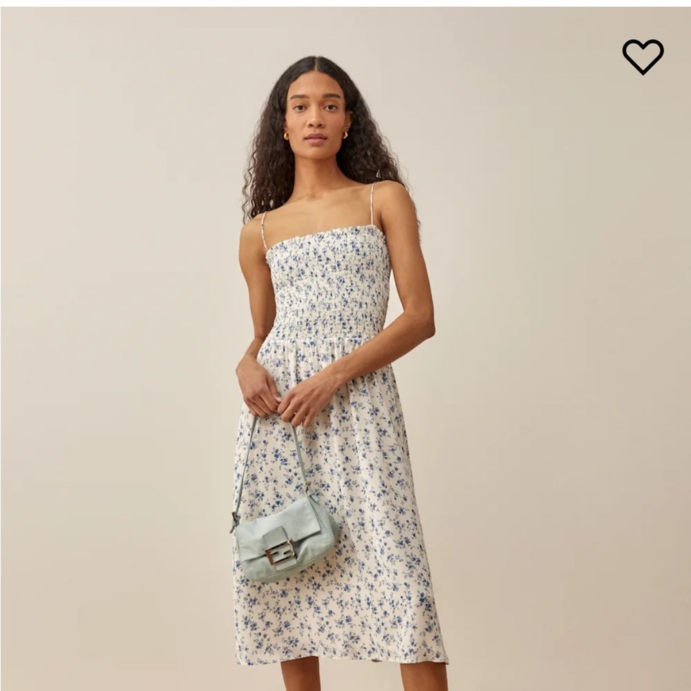 Reformation Sable dress in Figaro
